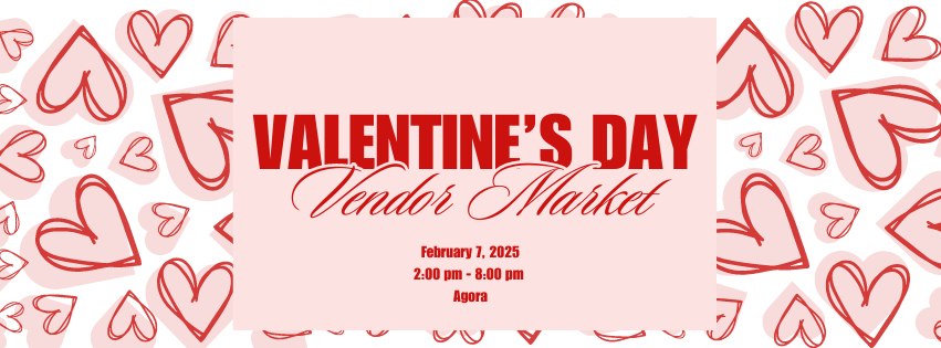 Valentins Day Market Poster - Agora