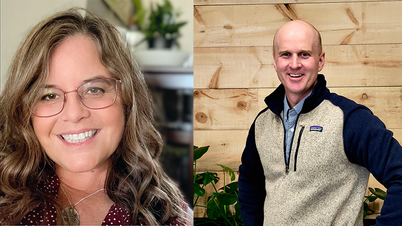 Chris Peacock and Linda Goodall