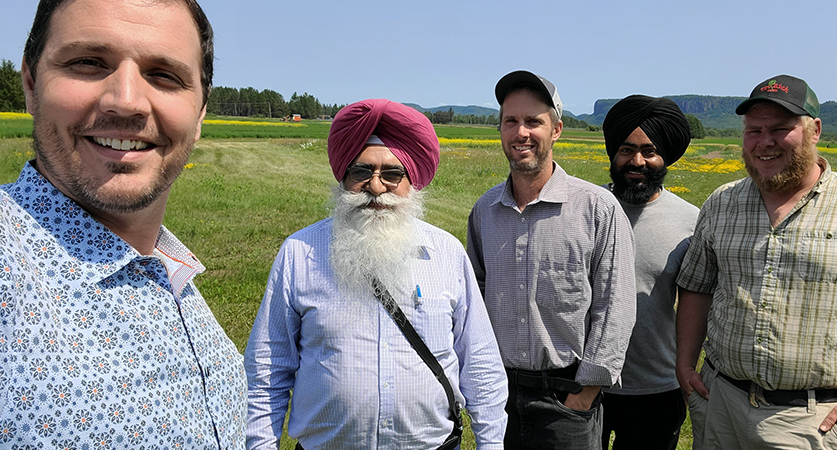 Damien Kurek meets with Ontario Beef Farmers and LUARS