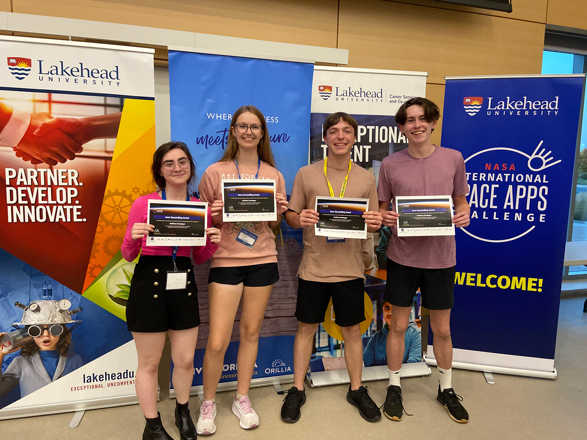 Team Fluffiest Flamingos