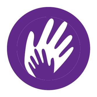 Two hands on top of each other representing social responsibility