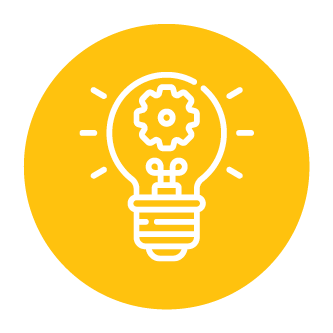 A light bulb representing innovation