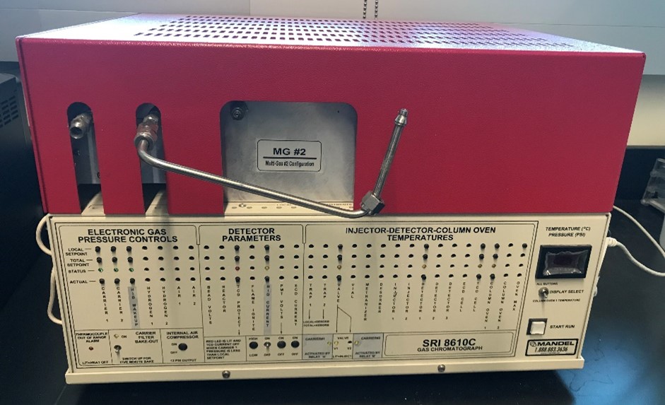 Photo of Gas Chromatography (GC), Mandel SRI 8610C gas chromatography