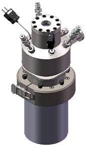 Parr 4600 unstirred reactor with liquid circulation feature