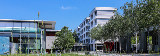 outside of pforzheim university campus