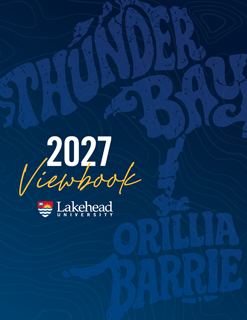 Lakehead University Viewbook Thumbnail Image Lakehead University Undergraduate Viewbook