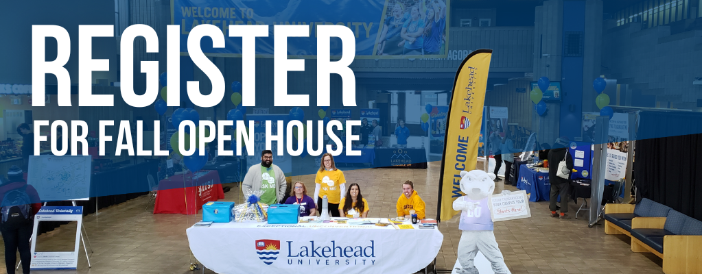 Register for Fall Open House