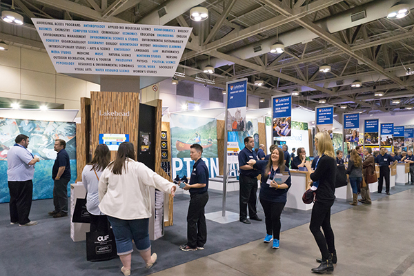 Thousands of prospective students were introduced to Lakehead University – and its friendly atmosphere – at the annual Ontario Universities’ Fair, held last month in Toronto.