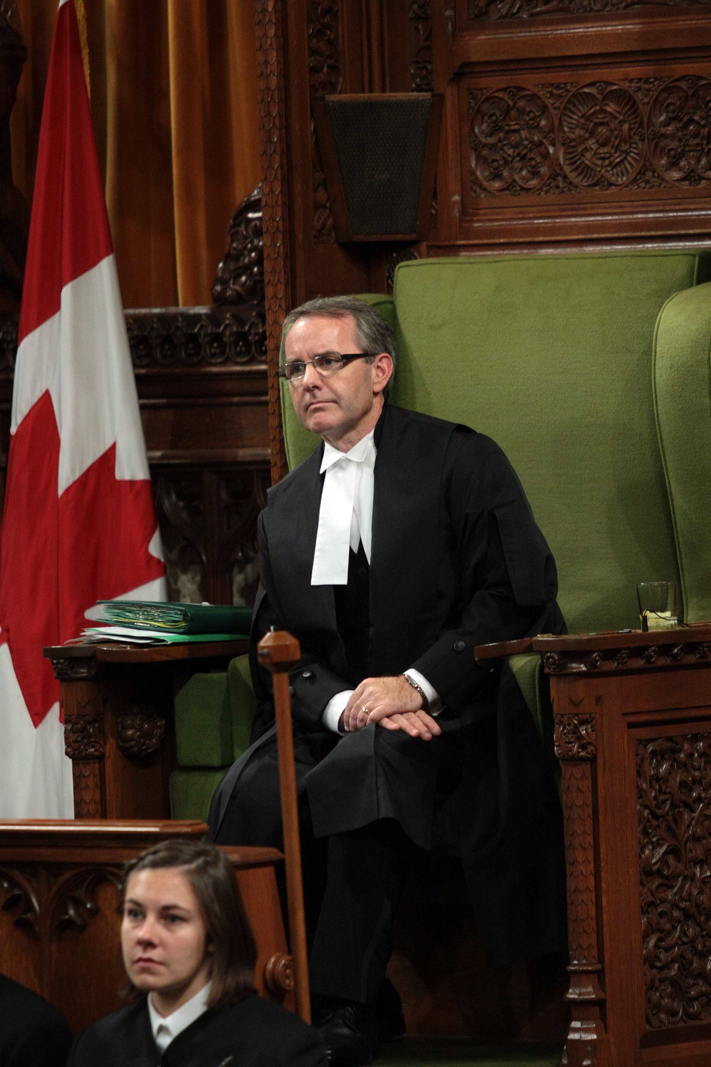 Deputy Speaker Bruce Stanton in the House of Commons