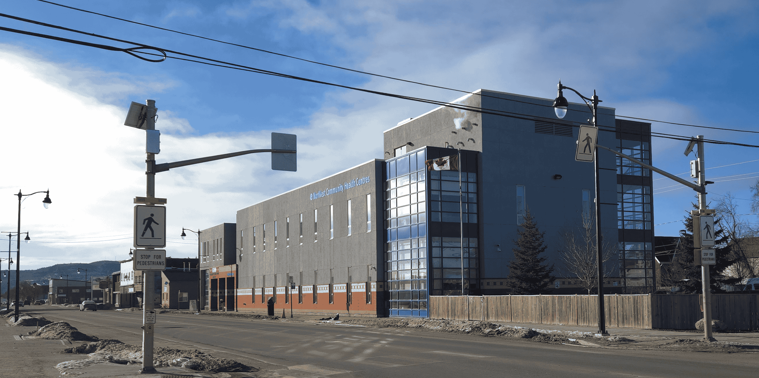 Exterior of the NorWest Community Health Centres Building Exterior view of the NorWest Community Health Centres building