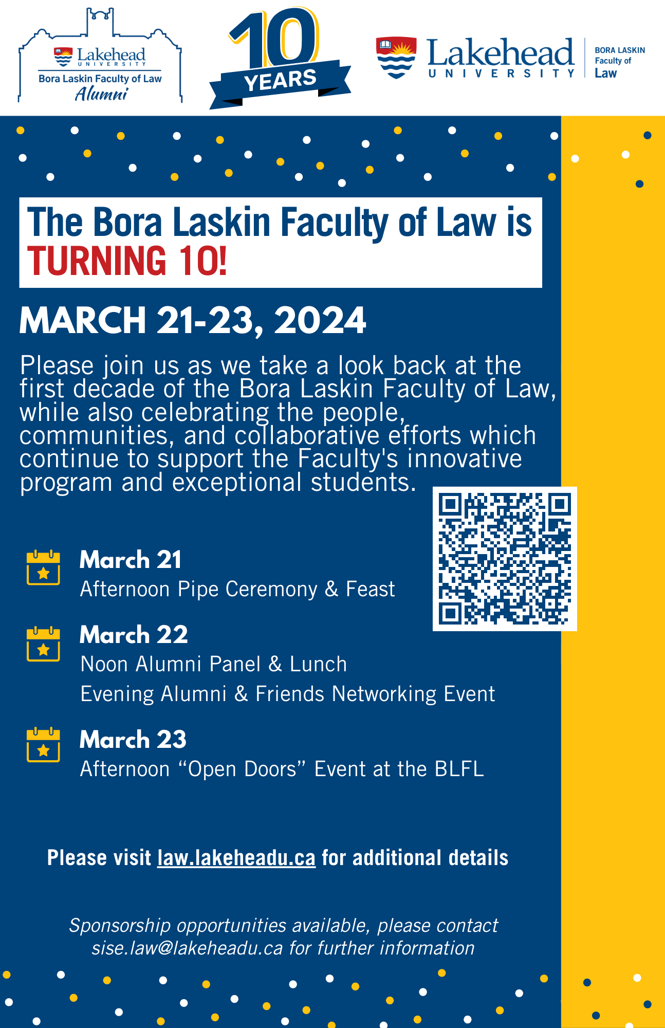 10 Year Events Poster