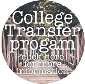 Click here for more information on College Transfer Program