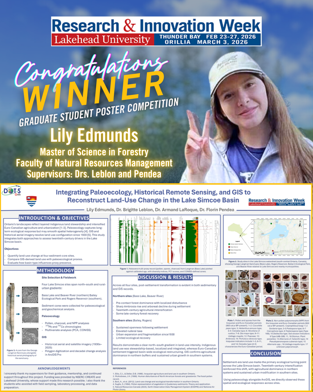 Lily’s Graduate Poster Competition Success
