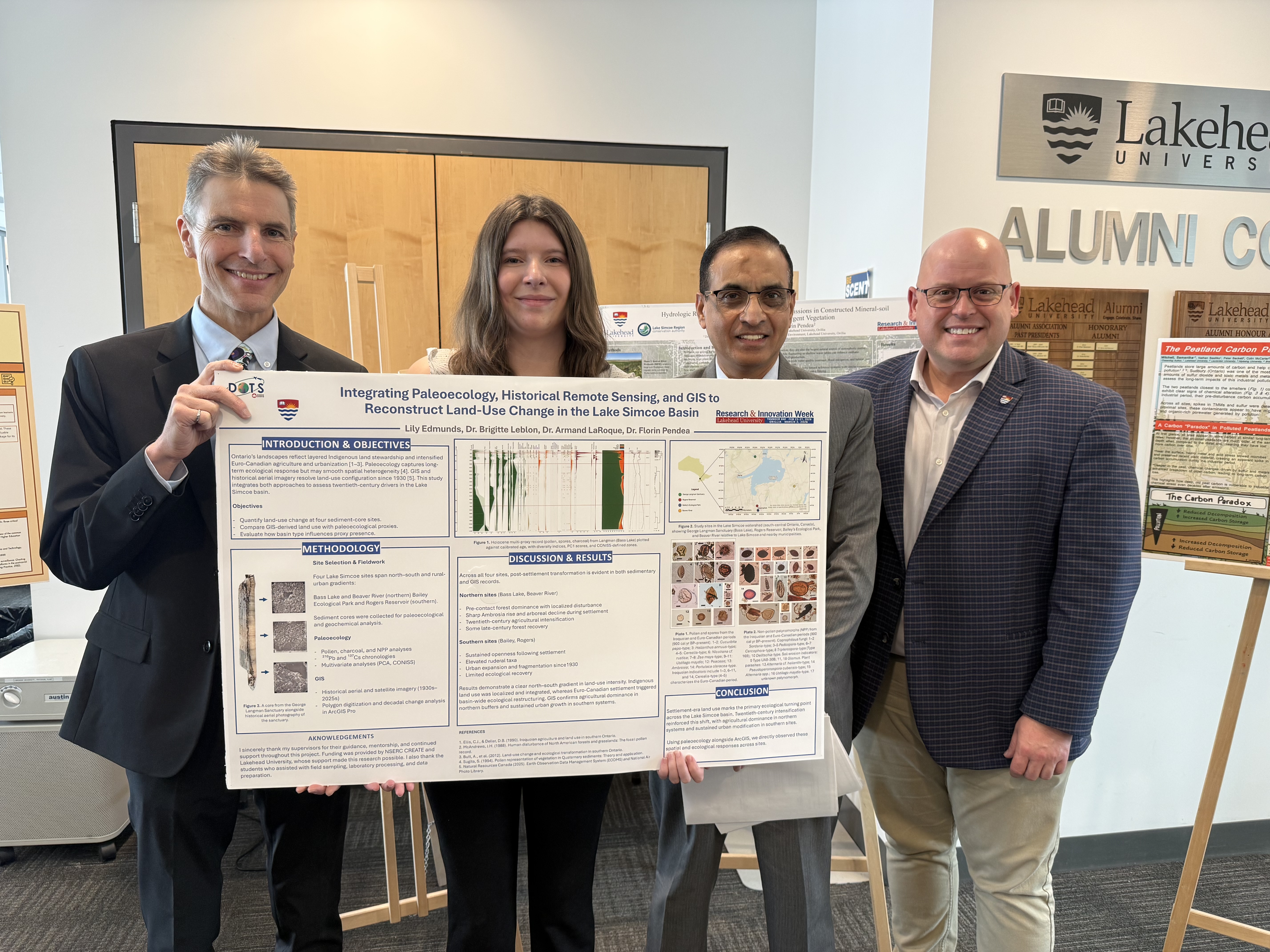 Lily E. with the with the judging panel