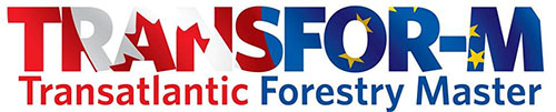 TRANSFOR-M Transatlantic Forestry Master Logo
