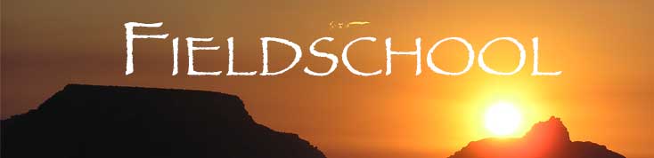 Geology Fieldschool sunset photo