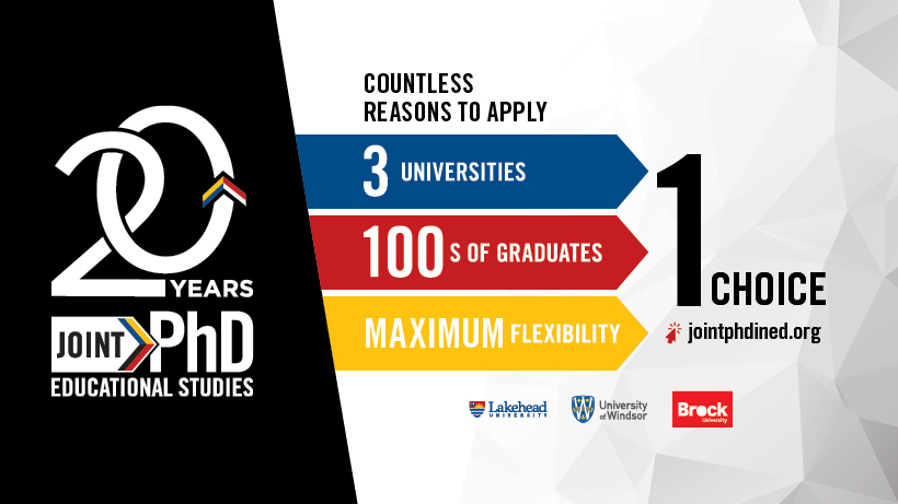 The Joint-PHD program, 3 programs hundreds of graduates, maximum flexibility