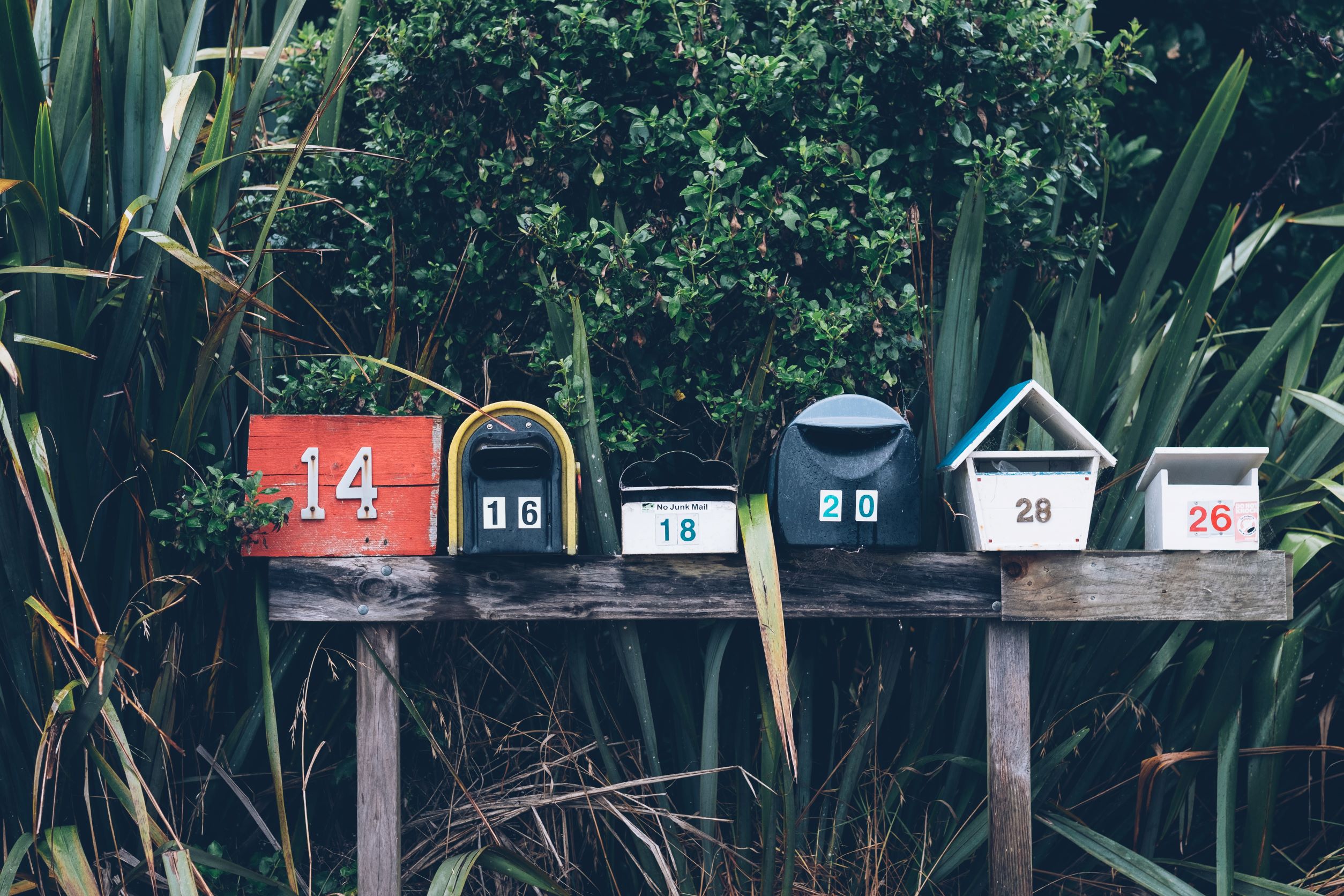 Photo of mailboxes