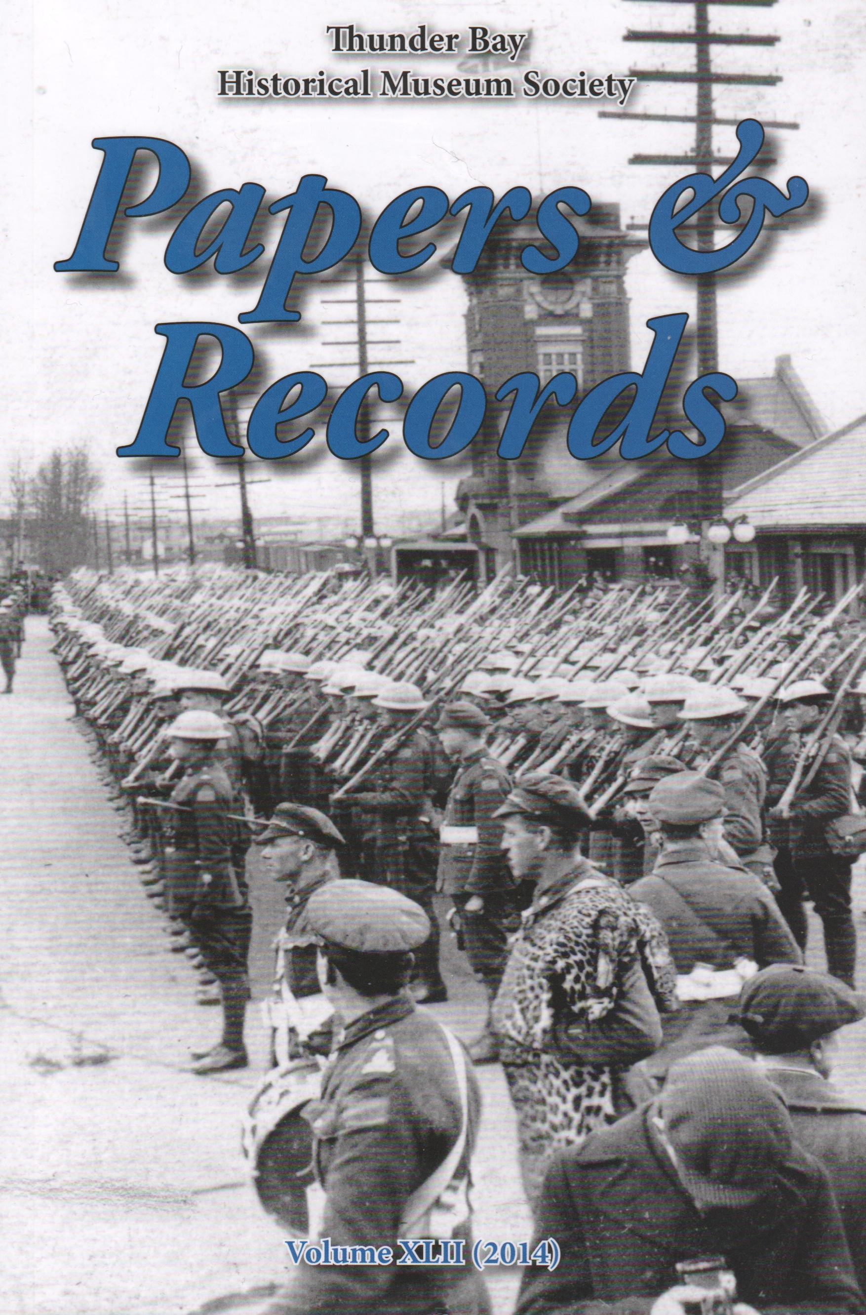 Cover of the 2014 Issues of Papers & Records
