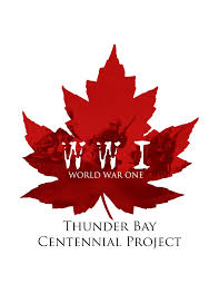WW1 Thunder Bay Centennial Logo