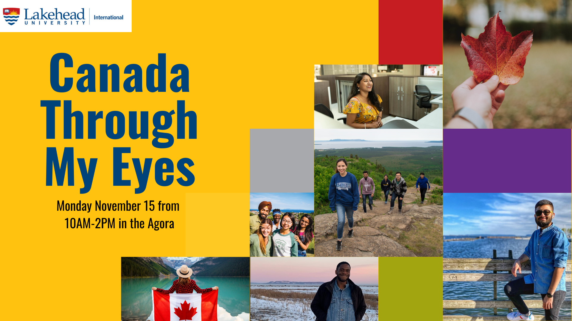 Canada Through My Eyes Poster
