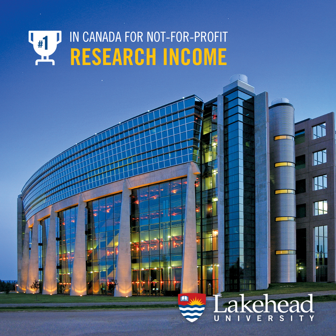 #1 in Canada for Not-For-Profit Research Income (Re$earch Infosource)