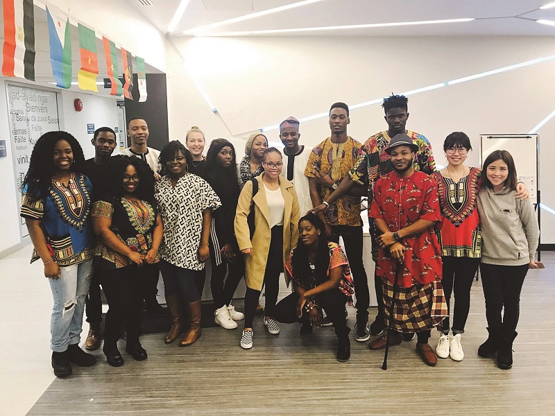 lakehead international students smiling