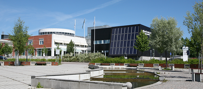 A photo of the Dalarna University campus