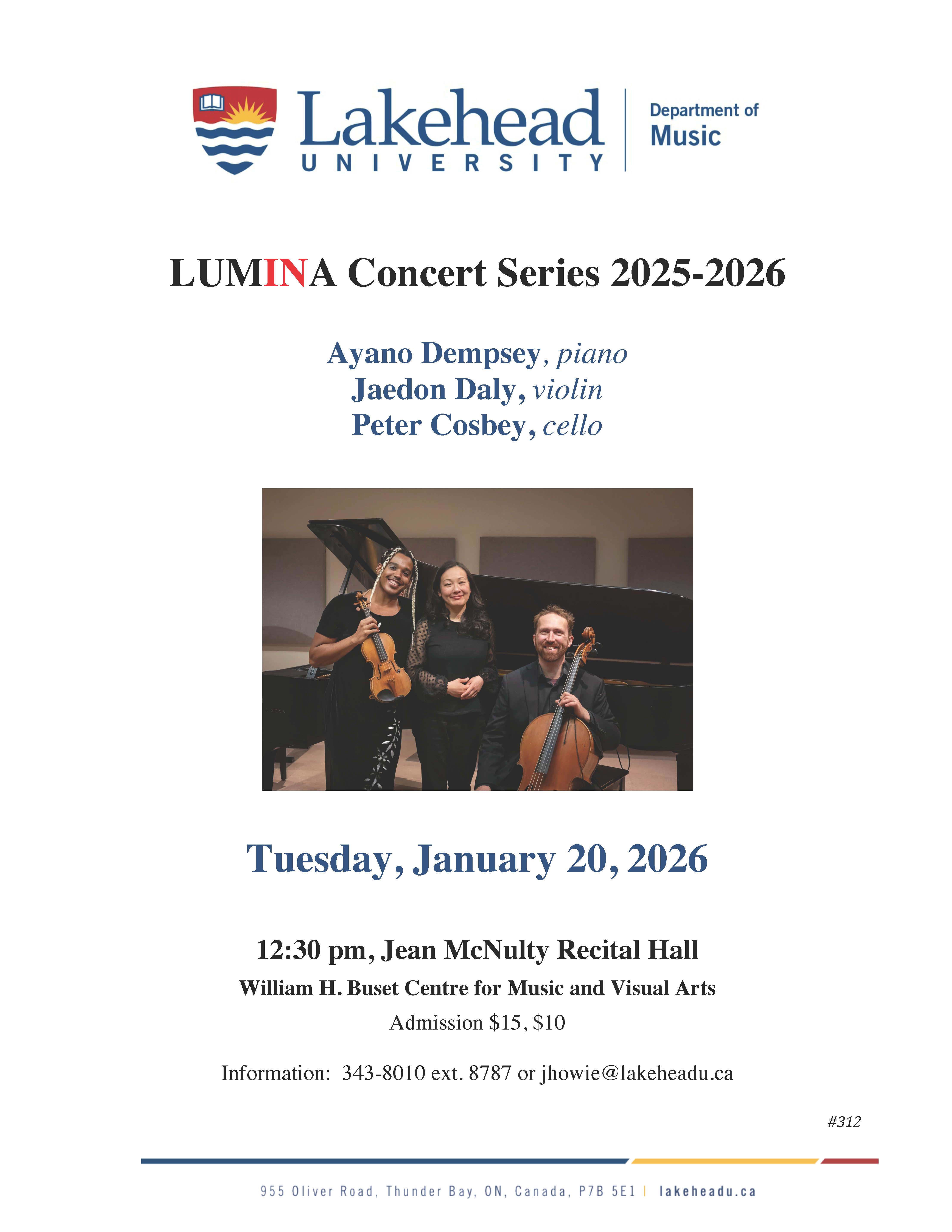 Ayano, Jeadon, Peter Lumina