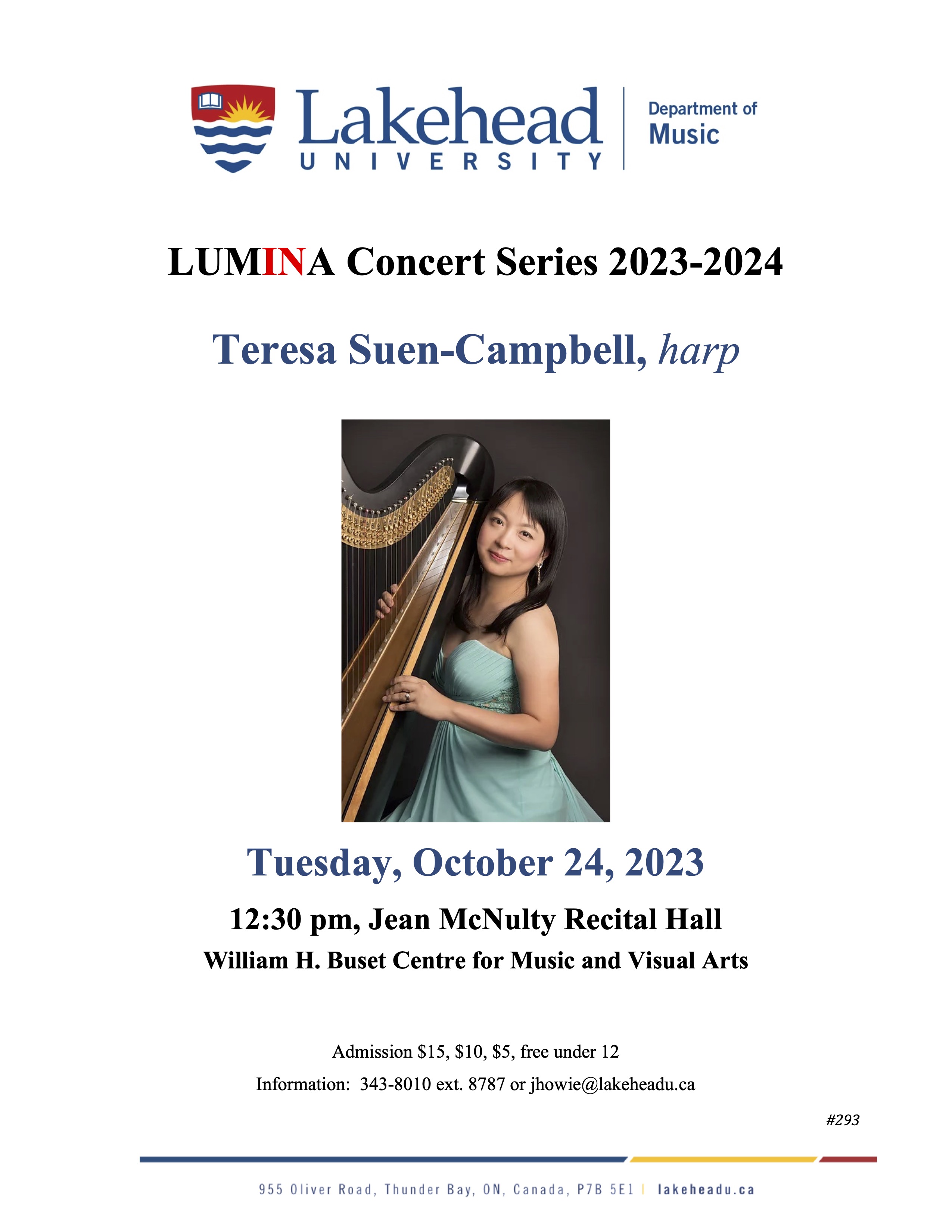 Teresa Suen-Campbell, Harp