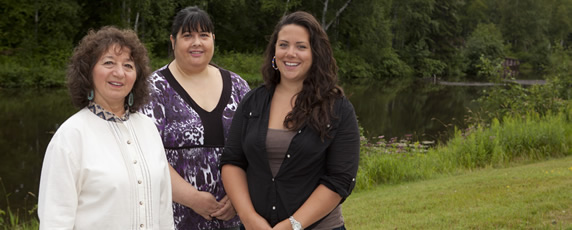 Beverley, Annette, and Janine